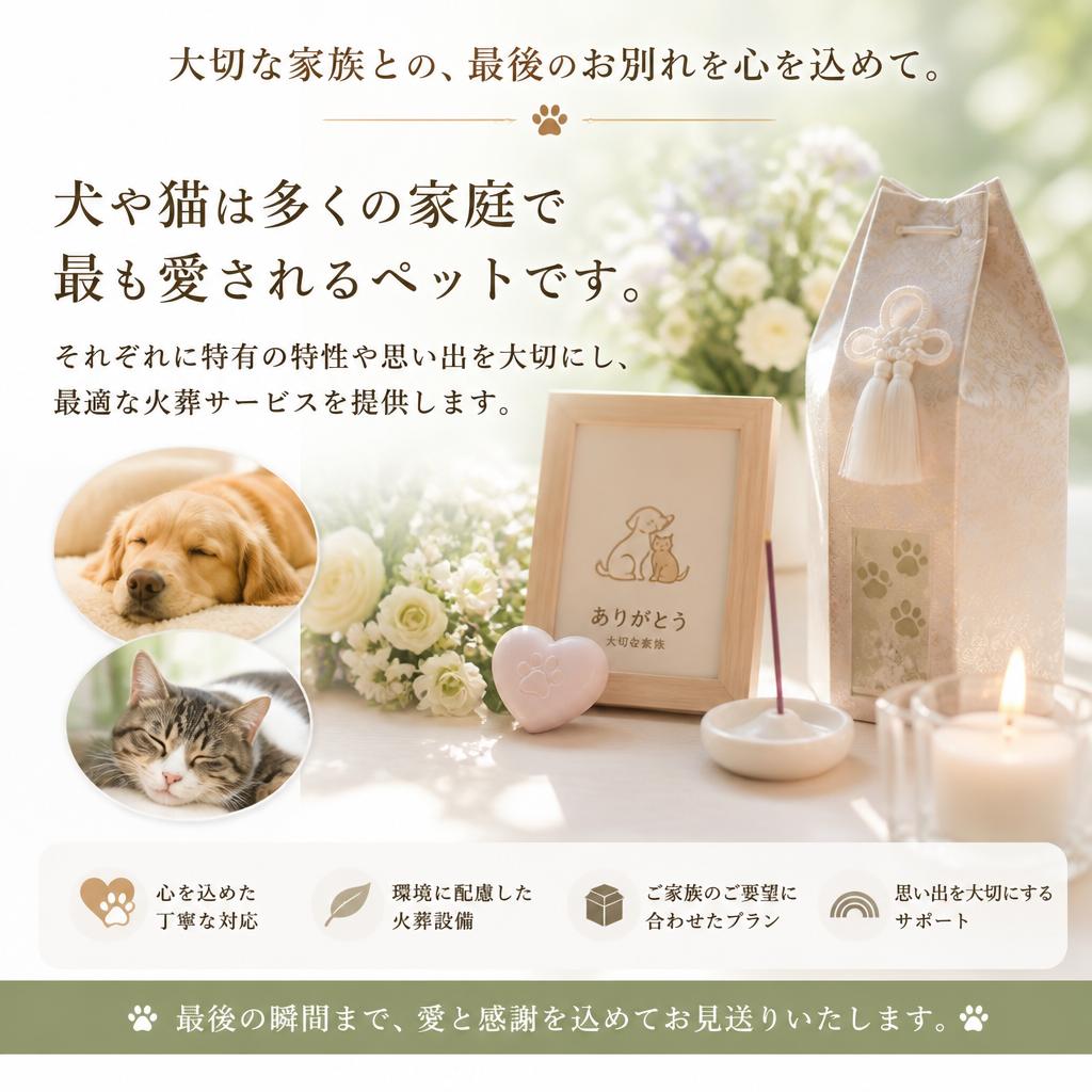 なぜ犬と猫に特化しているのか