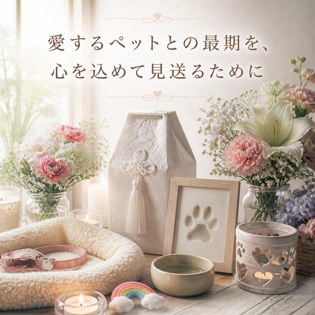 愛するペットとの最期を、心を込めて見送るために