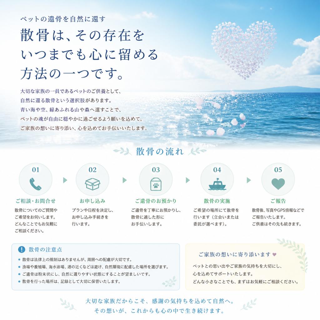 散骨方法とその意味