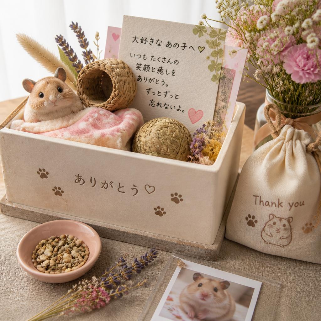 思い出の品を一緒にお見送り