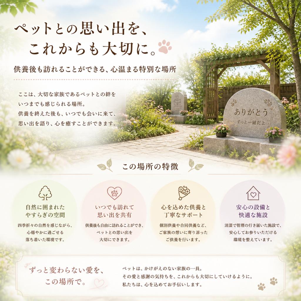 思い出の場所の提供